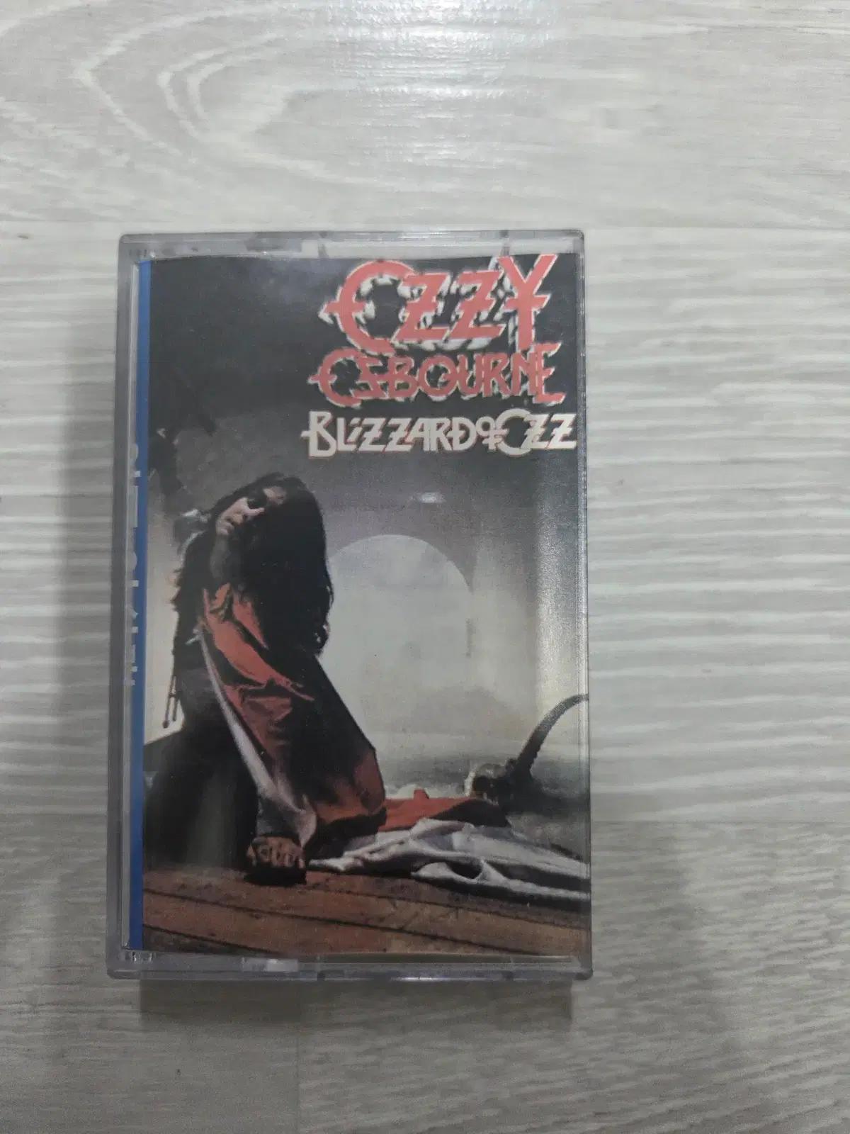오스본 Blizzard of Ozz  카세트 테이프 TAPE