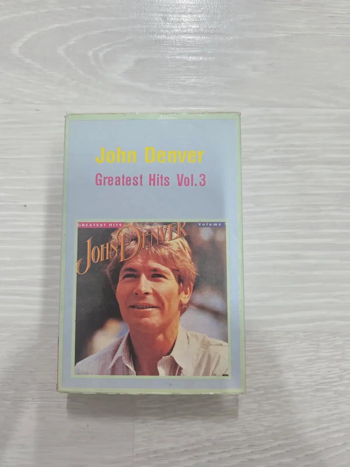 존 덴버 Greatest Hits Vol 3   카세트 테이프 TAPE