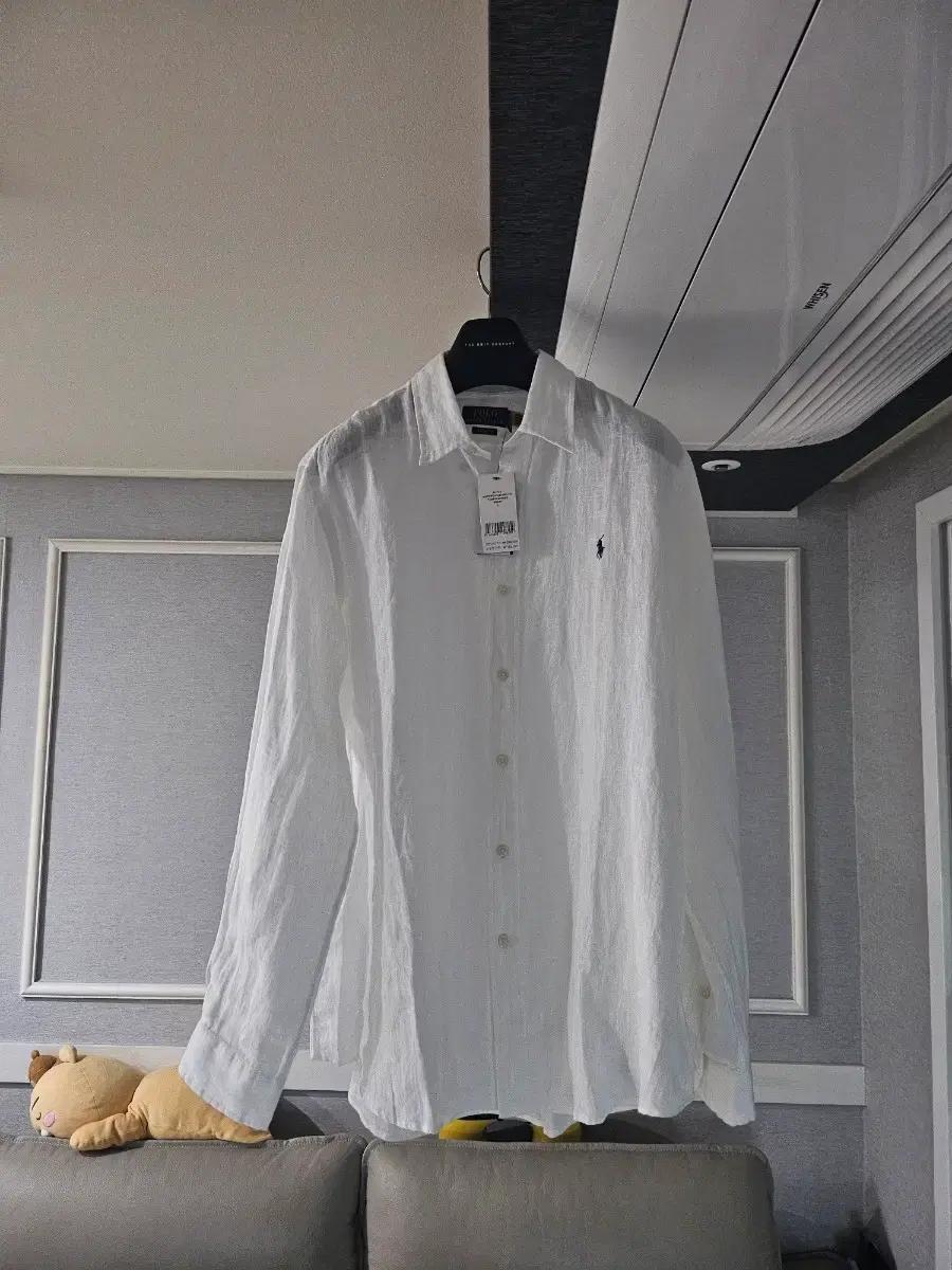 [새상품] 폴로 랄프로렌 린넨 셔츠 남방 클래식 L