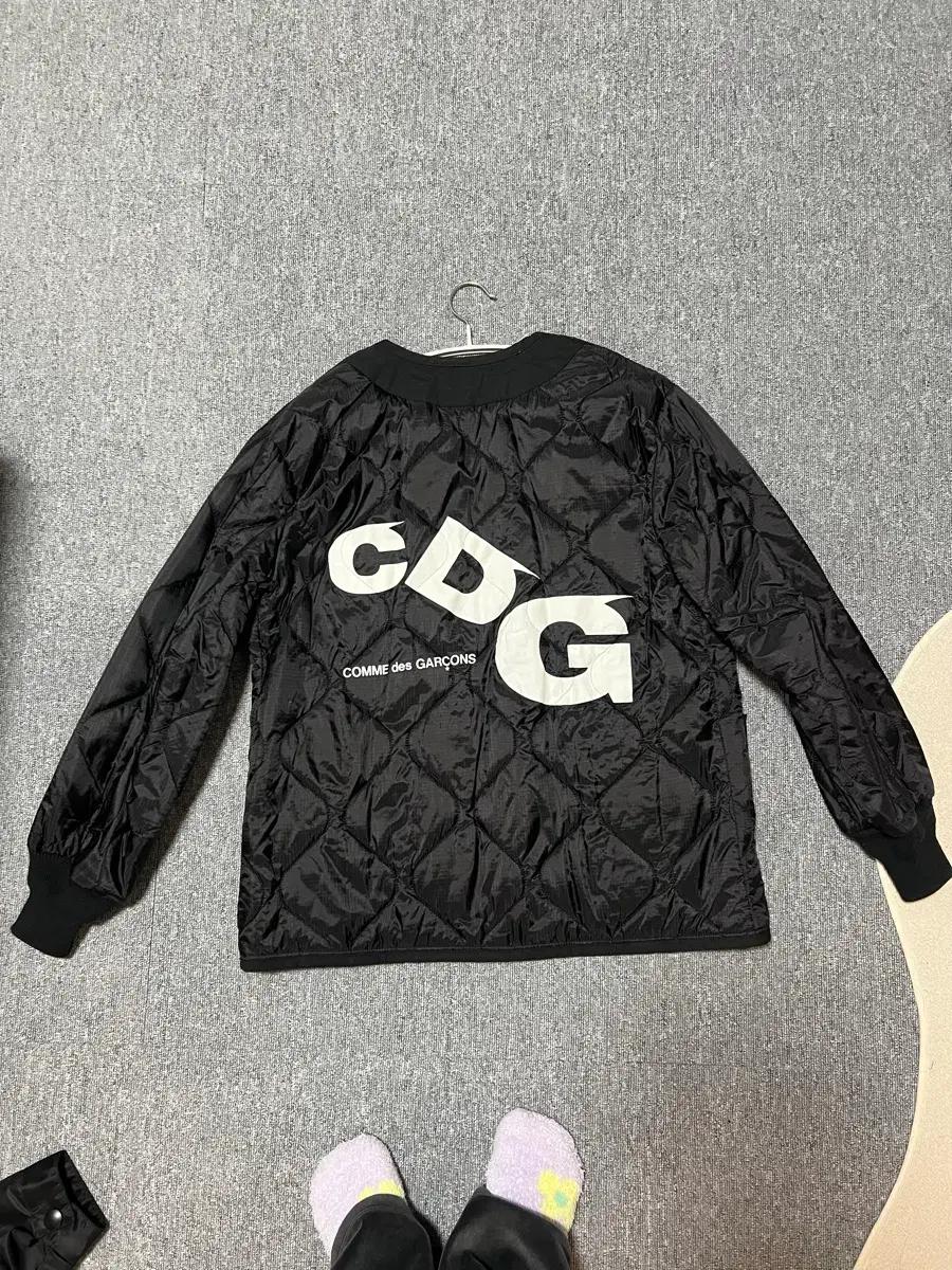 CDG 알파 인더스트리 라이너 자켓 블랙 S