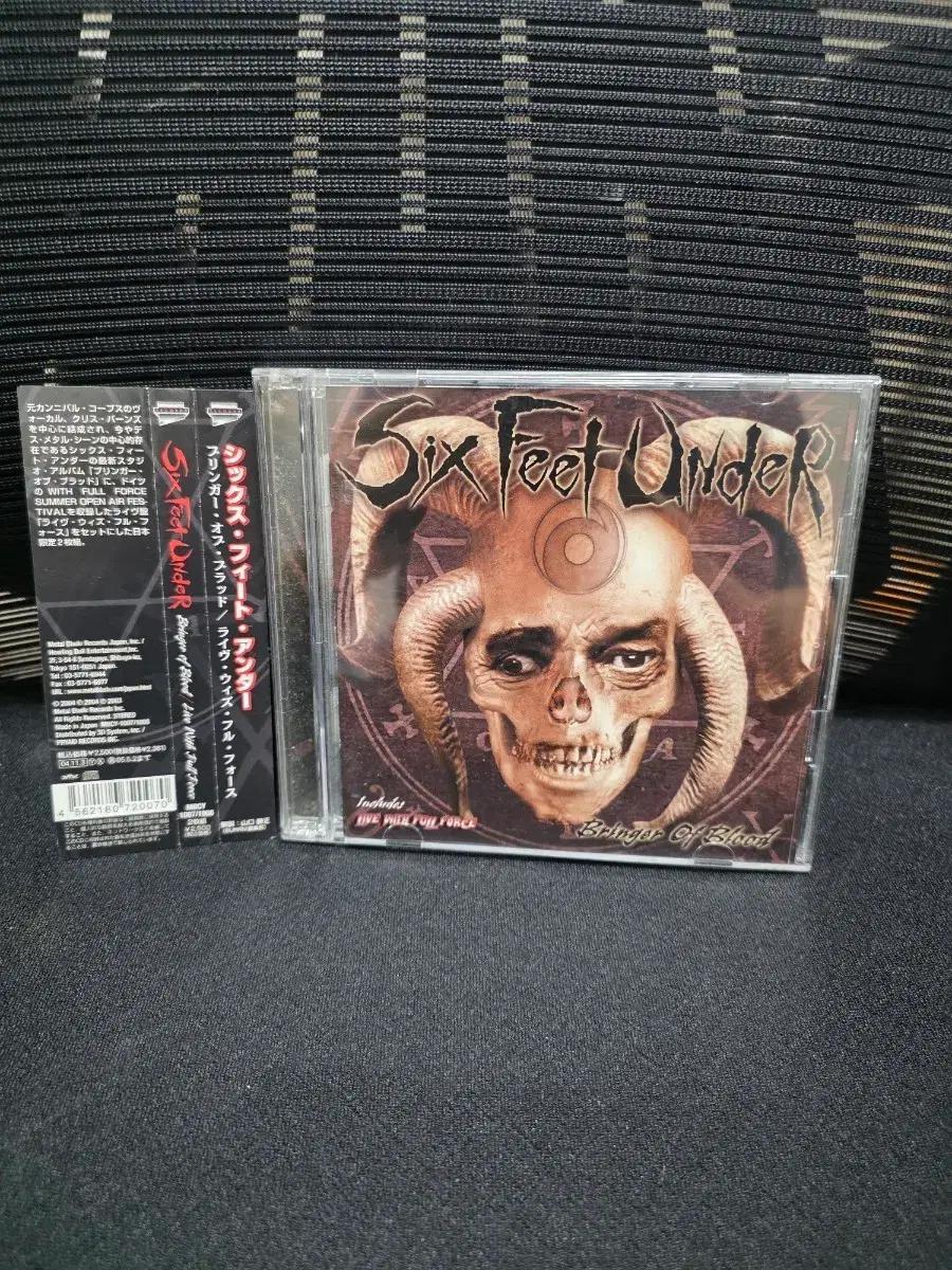 Six Feet Under - Bringer / Live 2CD 일본반