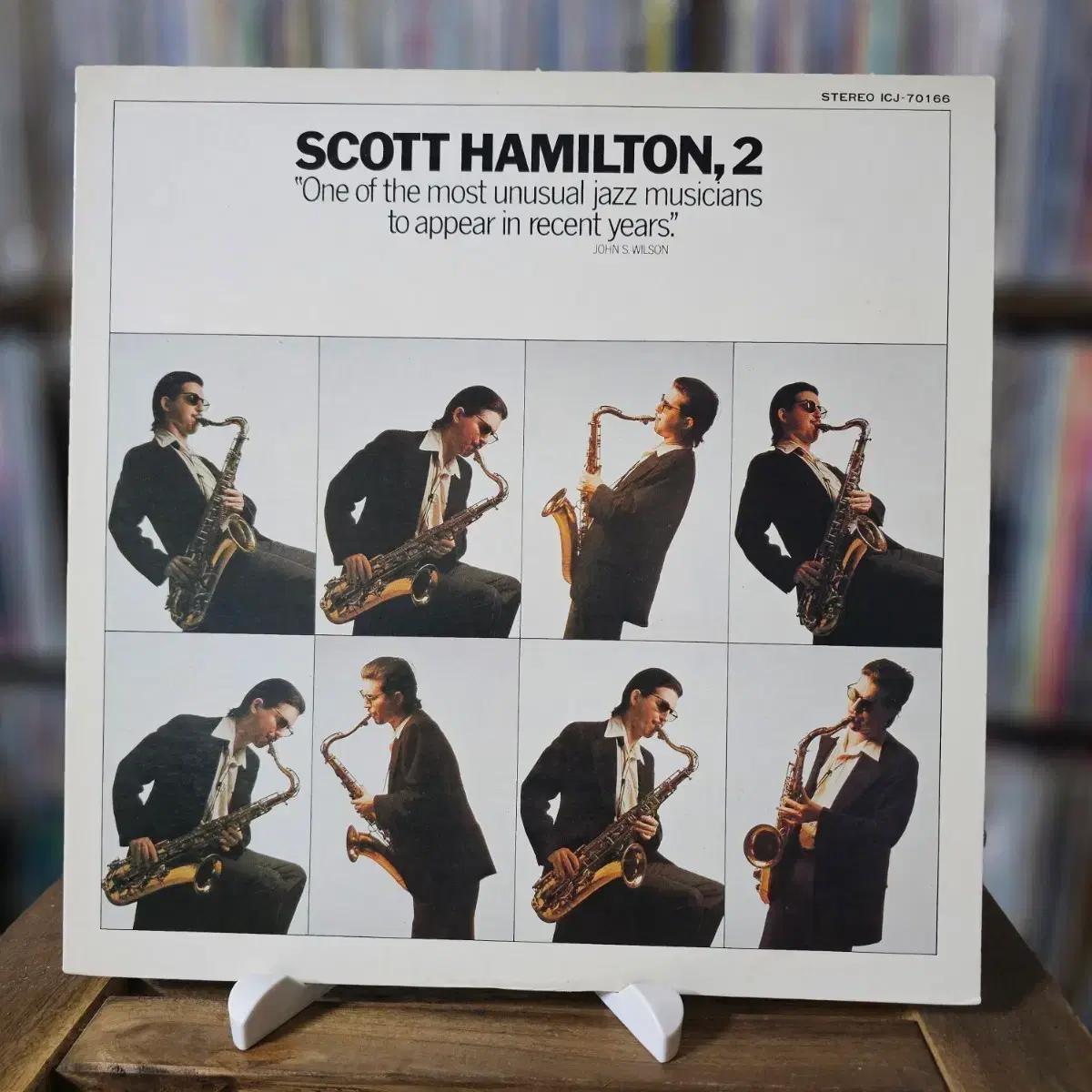 (재즈 색소포니스트 스콧 해밀턴) Scott Hamilton LP