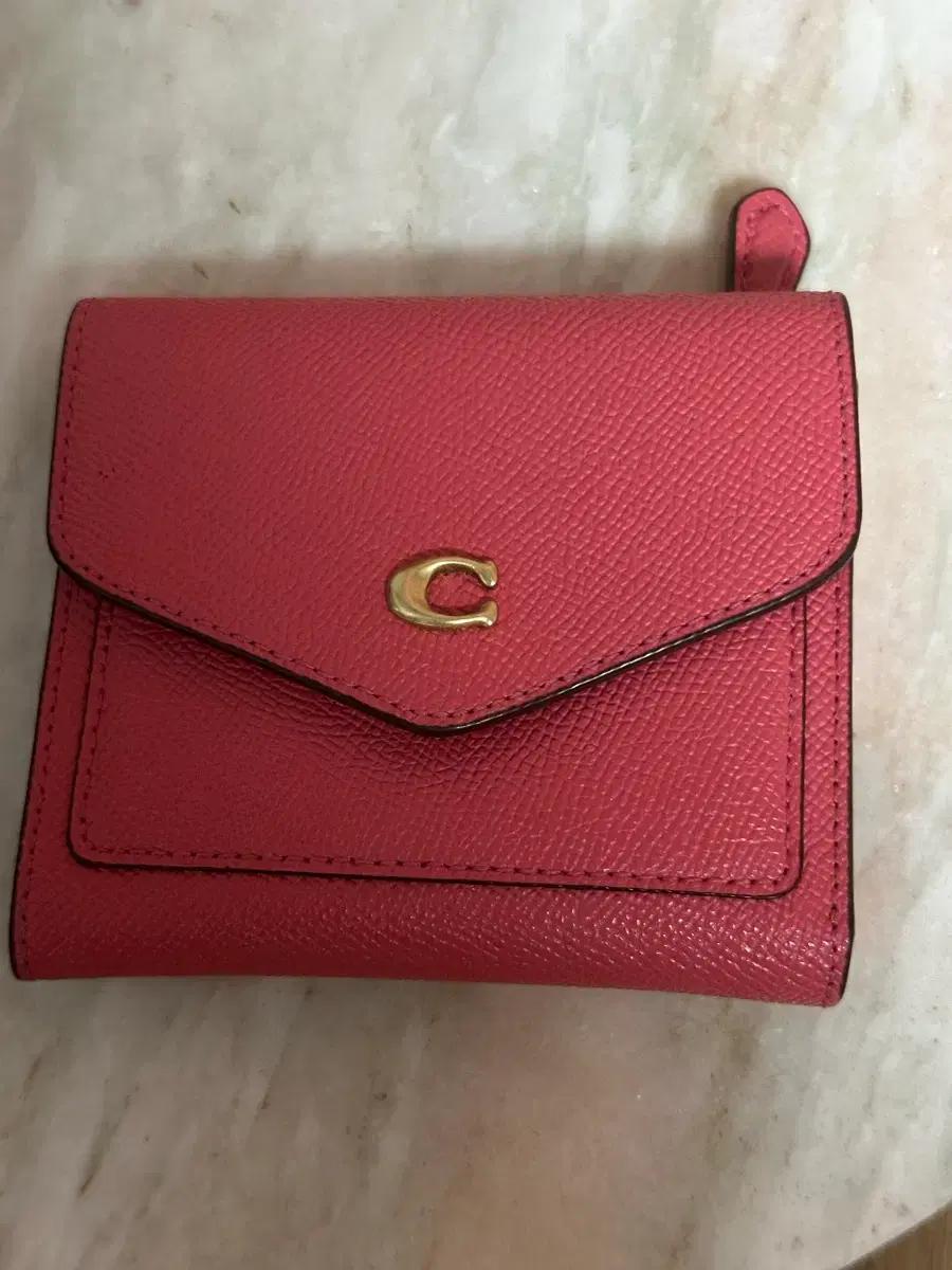 코치 coach 윈 지갑 그레인드 가죽