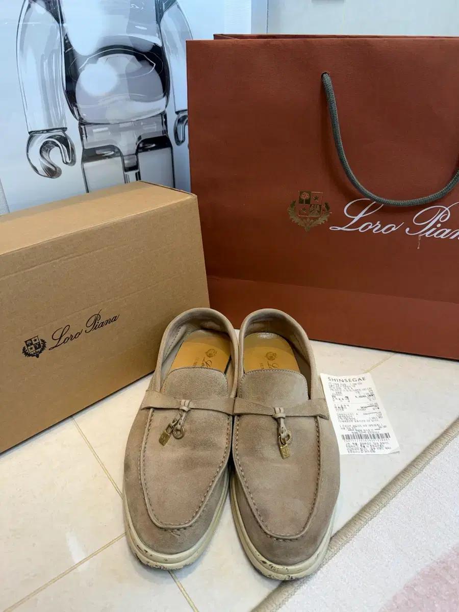 로로피아나 썸머워크 로퍼 37