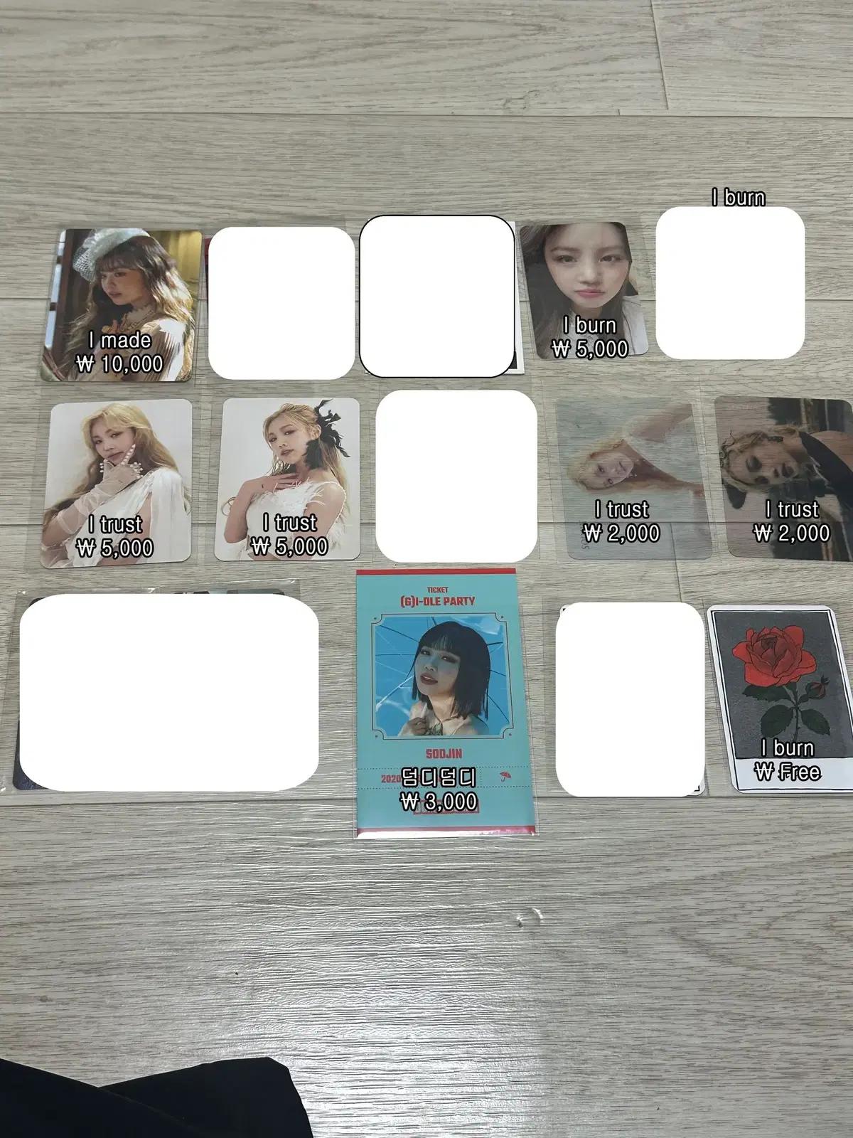 (전)여자아이들 수진이 포카 판매합니다