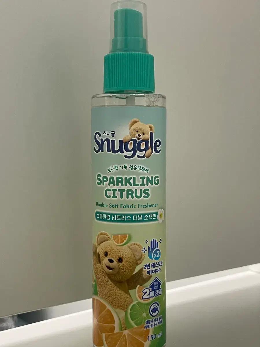 스너글 스파클링 시트러스 섬유탈취제 150ml