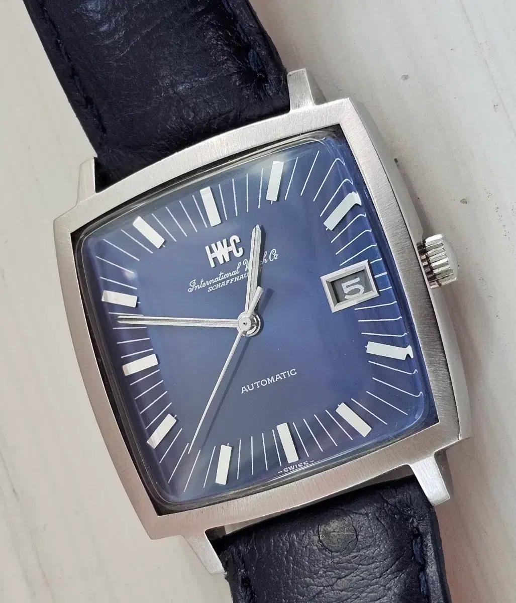 빈티지 IWC 사각 점보 오토매틱