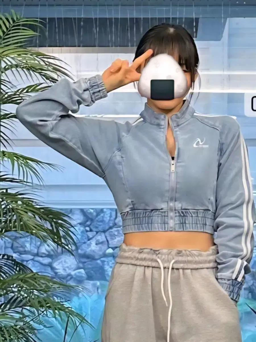 널디 우먼스 데님 크롭탑