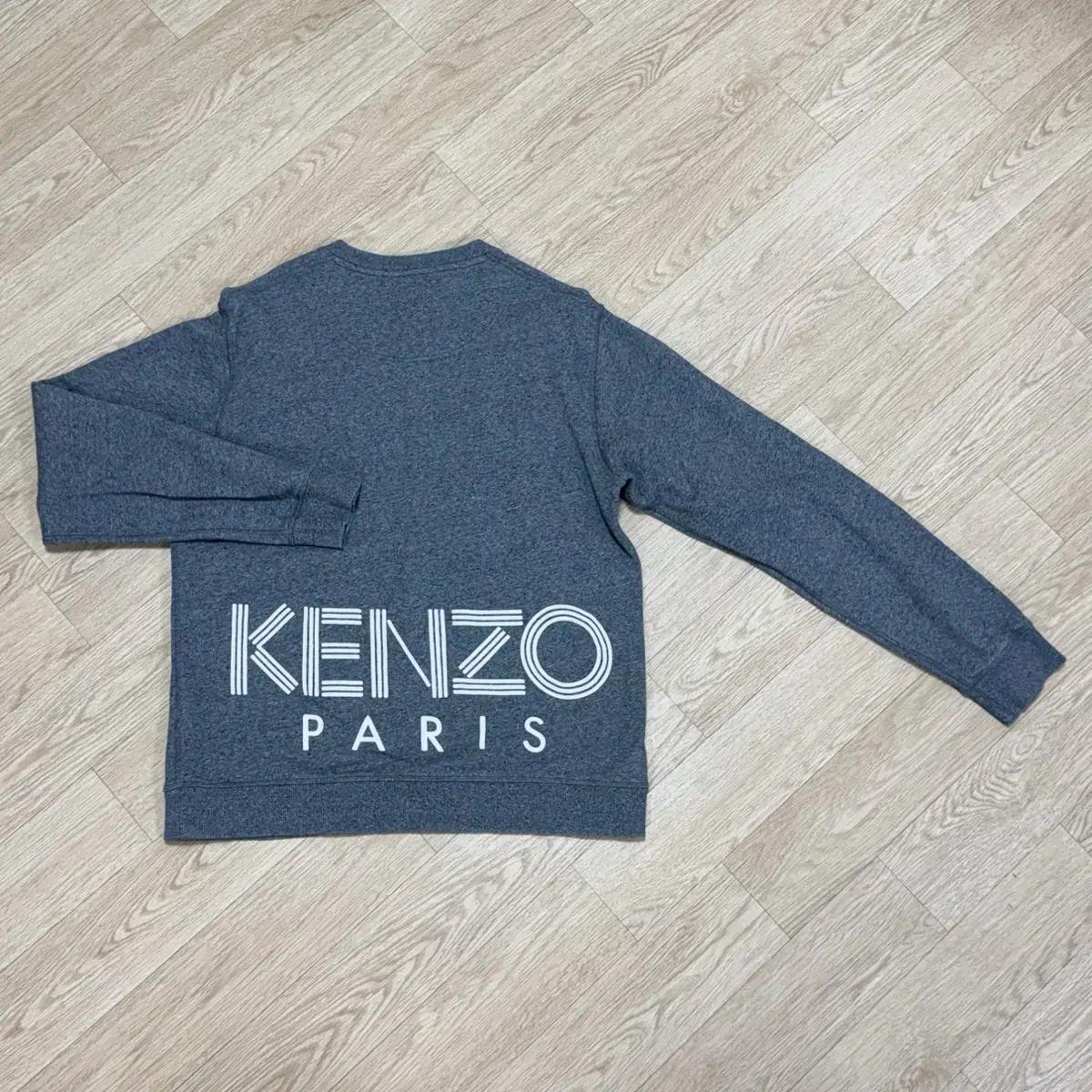 KENZO 겐조 파리 빅 이니셜 로고 맨투맨 M