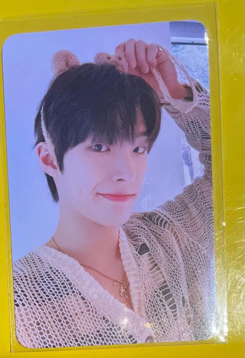 에이티즈 민기 디어마이뮤즈 럭드
