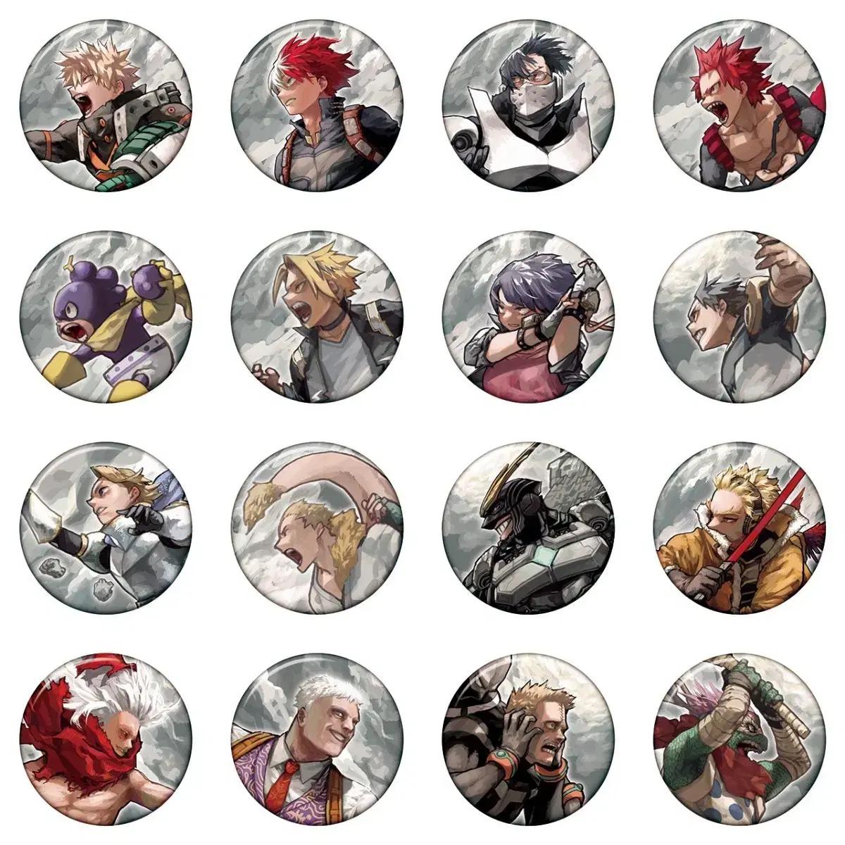 나의 히어로 아카데미아 나히아 히로아카 원화전 캔뱃지 굿즈 교환