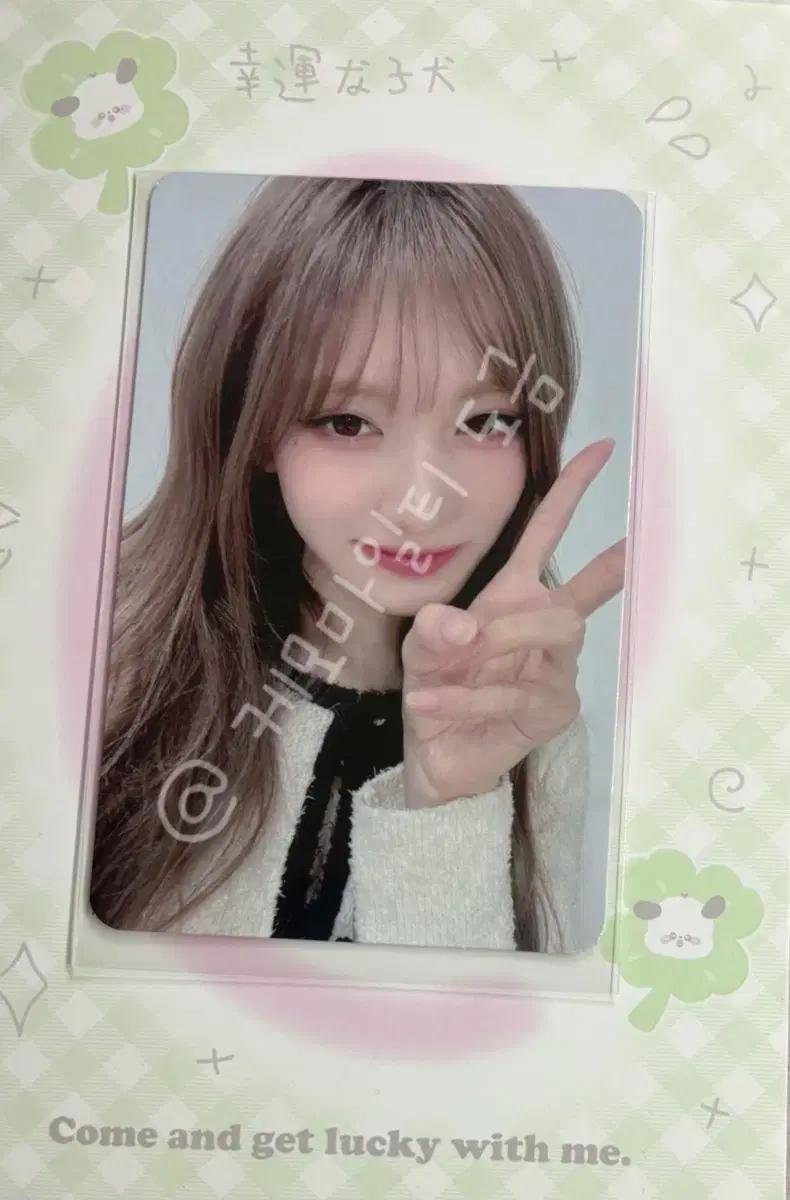 Ive x Minive Pop- Up Store 7만원 이상 구매(이서)