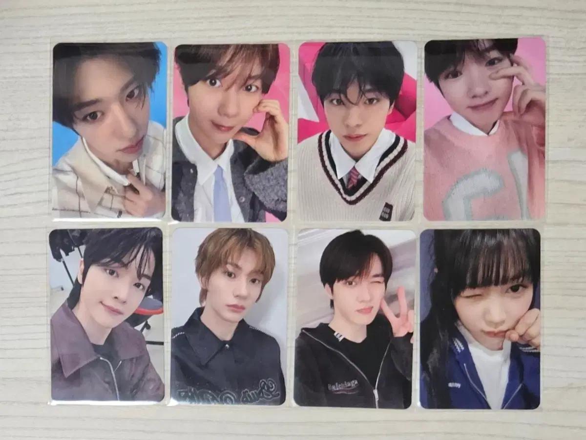엔시티 위시 하투하 라이즈 웨이션브이 sm 30주년 QQ뮤직 포카