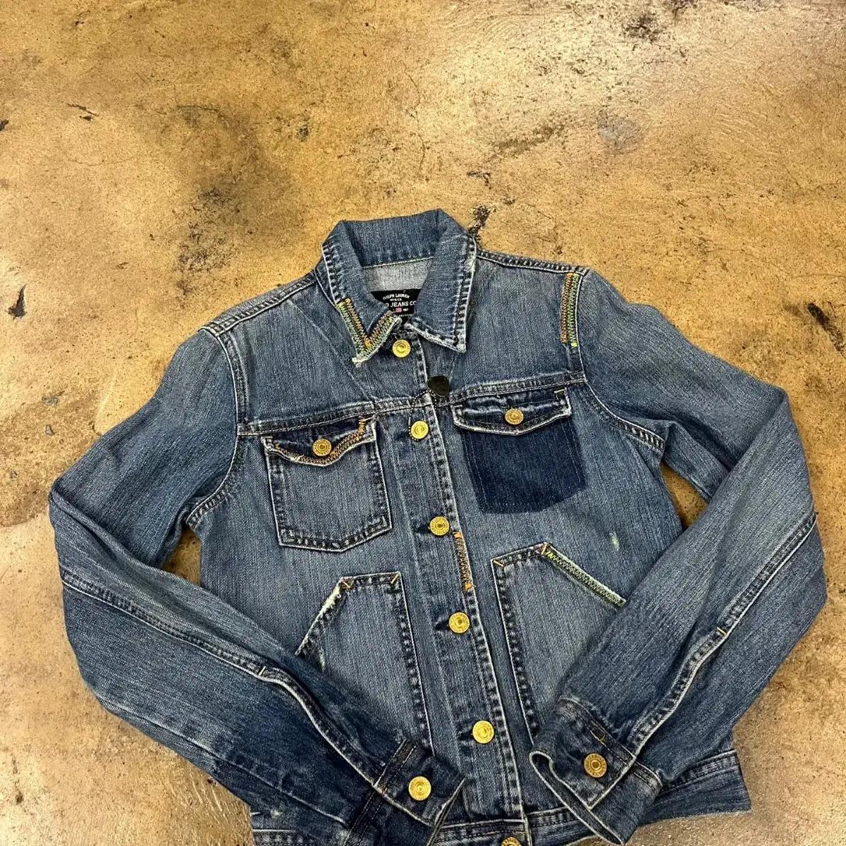 [ 정품/S ] 폴로랄프로렌 데님 트러커 청자켓