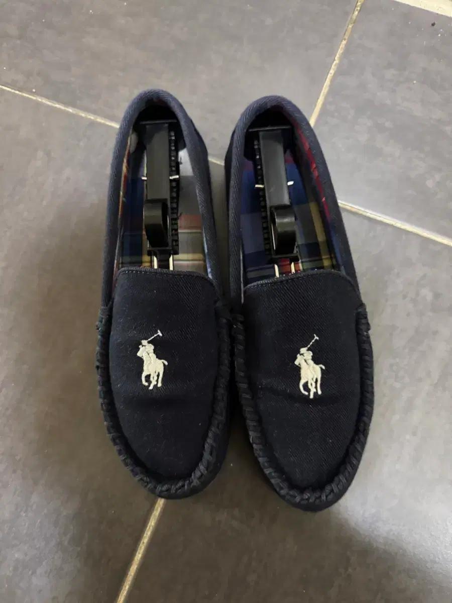 폴로 랄프로렌 블랙 로퍼 슬리퍼 260mm팔아요