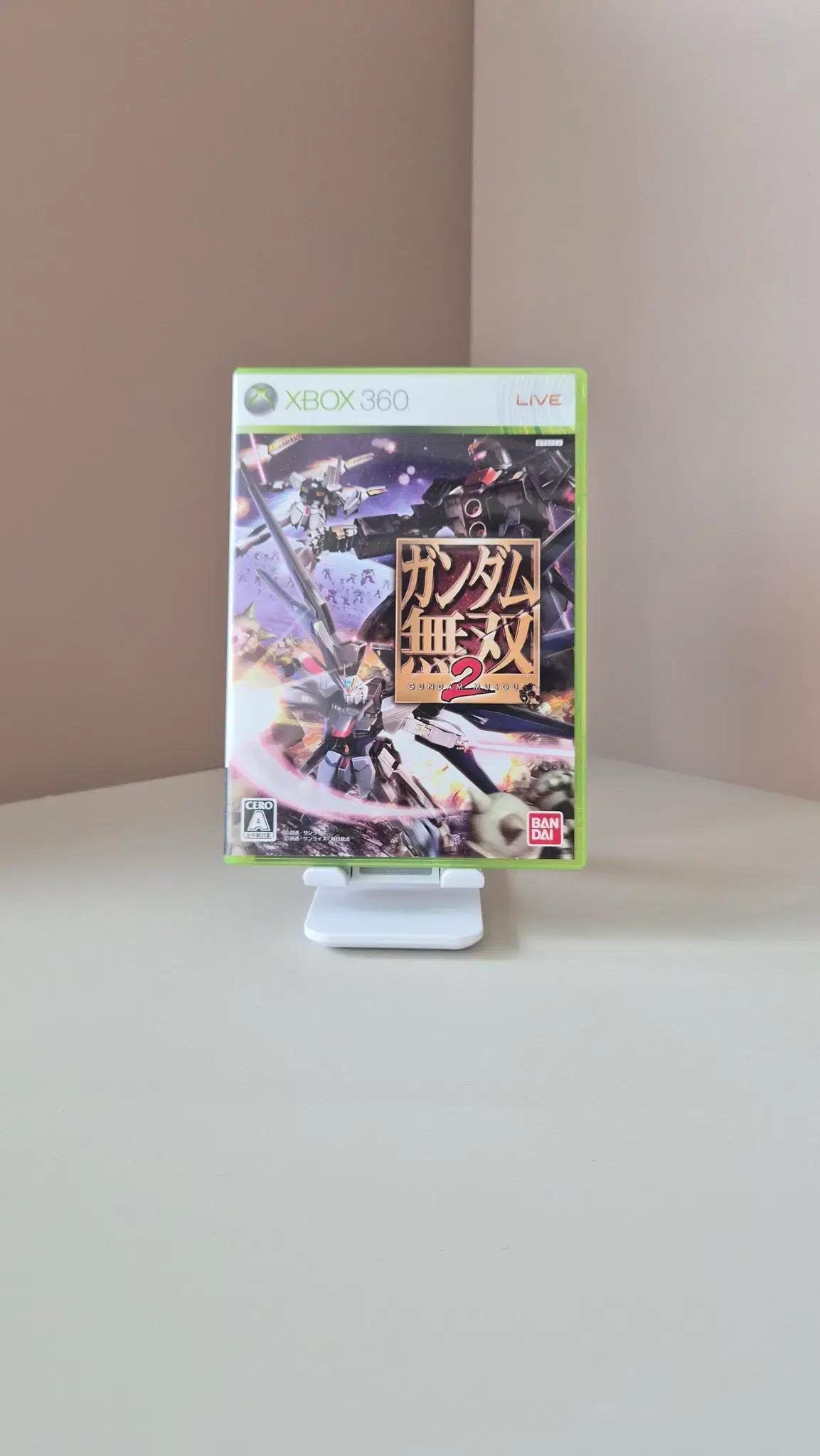 XBOX360 엑스박스360 건담무쌍2 일본판 (소장용)