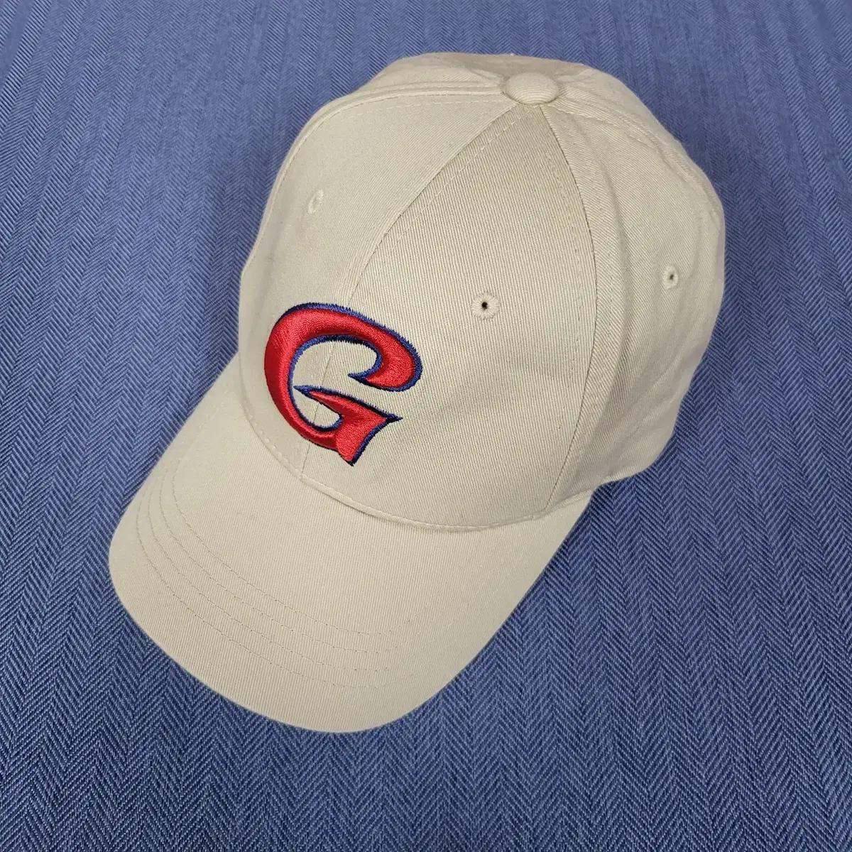 네포스 롯데 자이언츠 G 로고 야구 볼캡 모자.