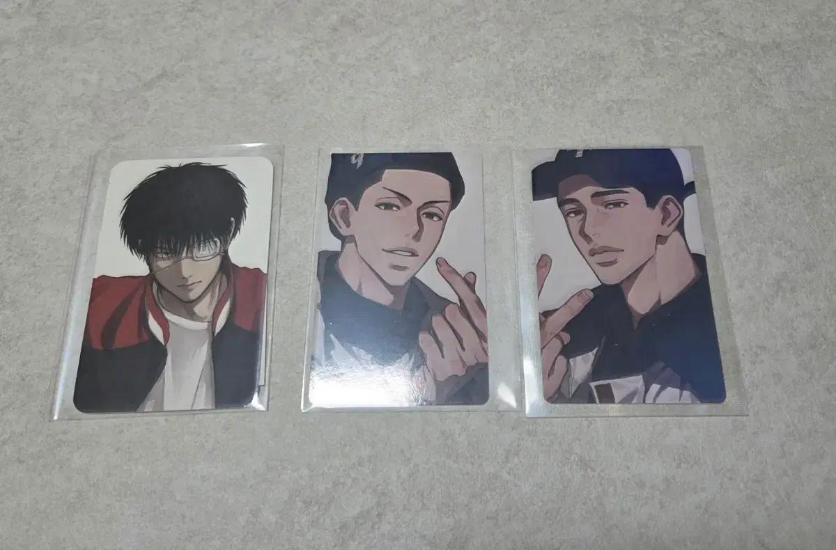 여러장)슬램덩크 비공식 카드 포카 학생증 피규어 만화책 포스터 전권 레진