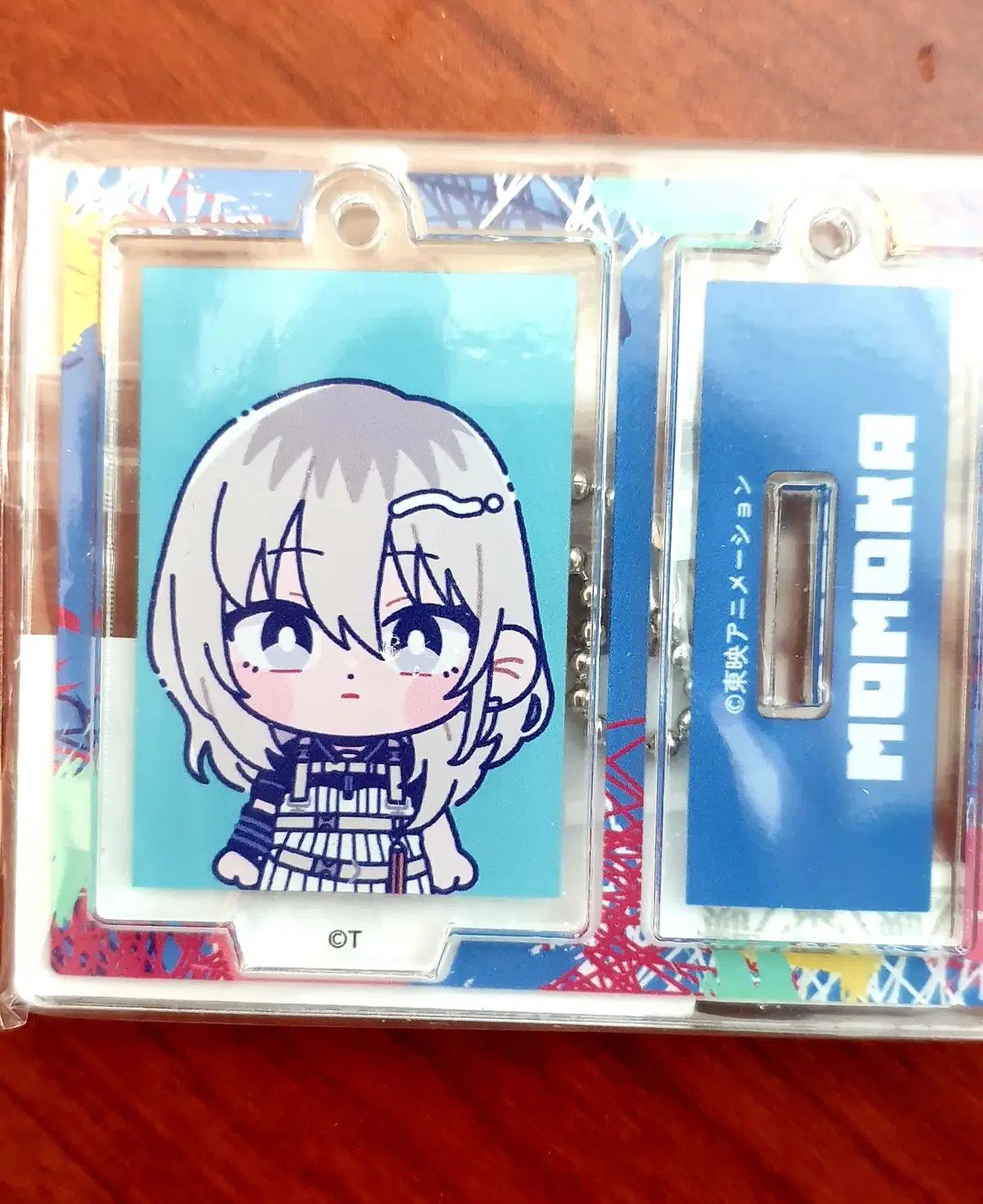 걸즈 밴드 크라이 카와라기 모모카 SD 아크릴 스탠드 아크릴 키링