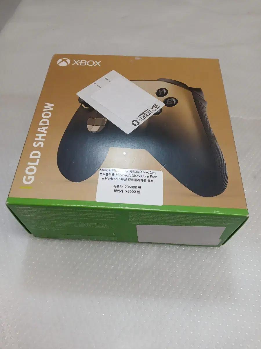 Xbox 시리즈 컨트롤러용 골드 쉐도우 컨트롤러 새제품 풀박스