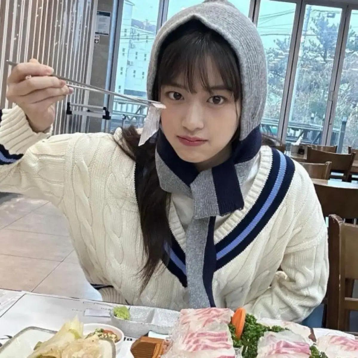 새상품 엔조블루스 바라클라바 그레이