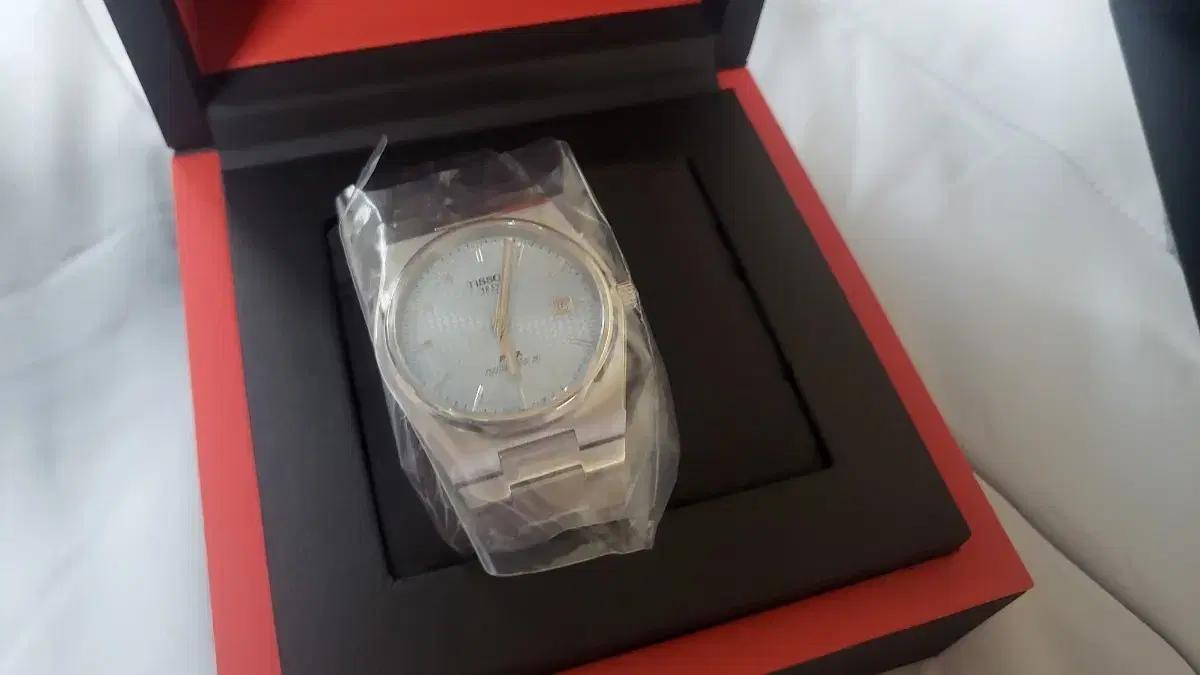 티쏘 PRX 파워매틱80 아이스블루 40mm