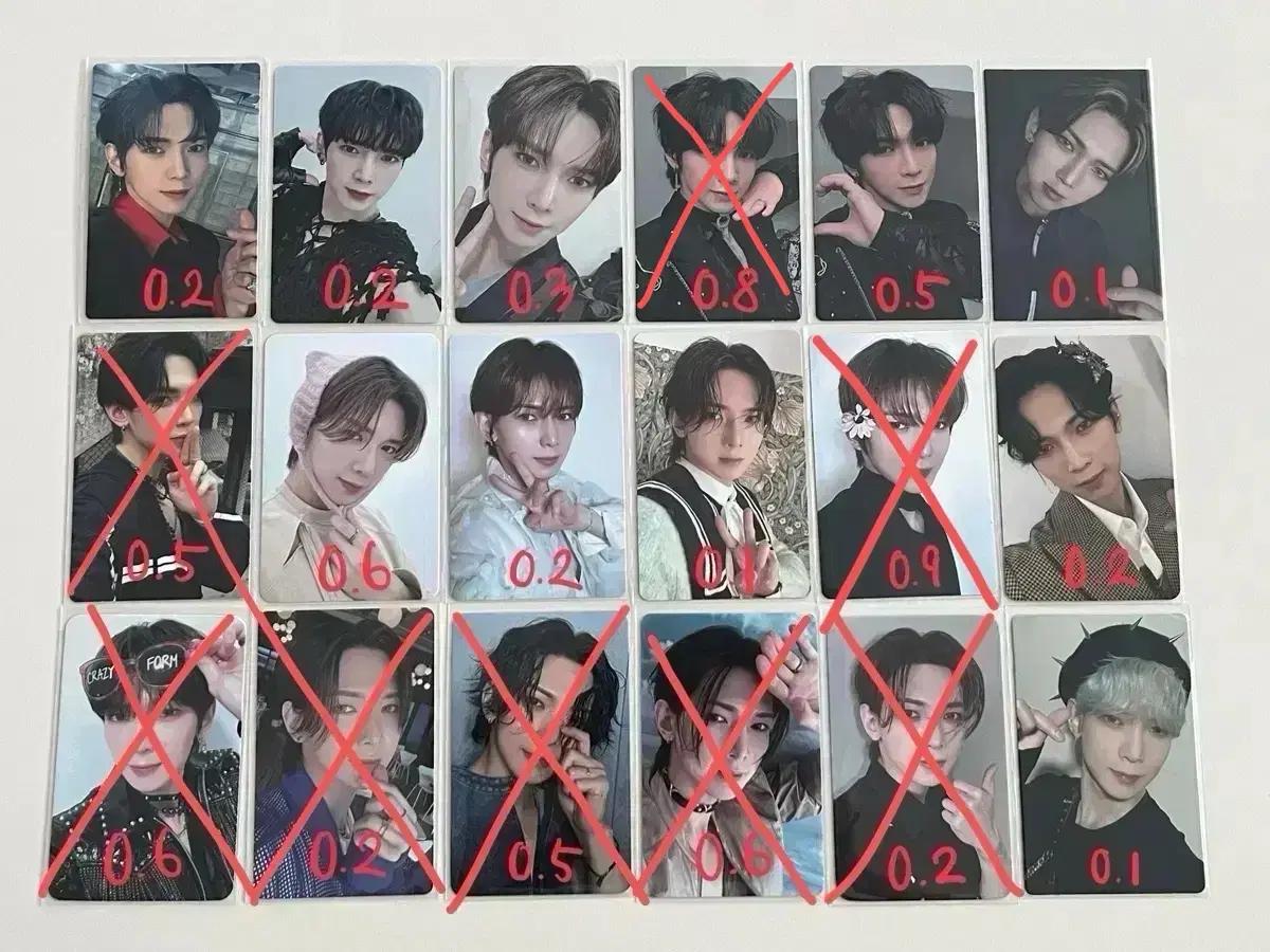 에이티즈 여상 포카 양도