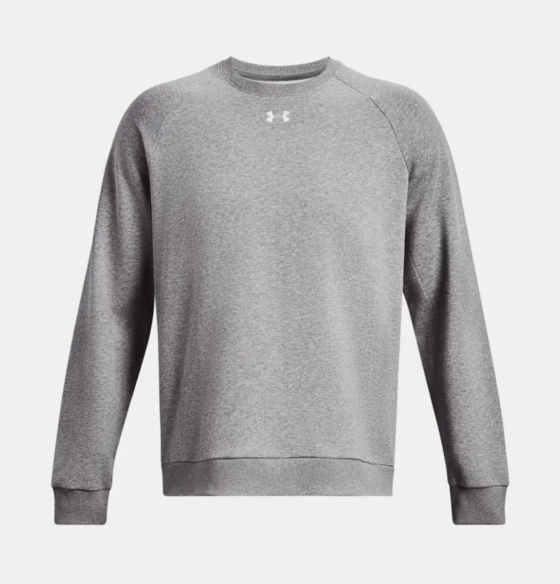 언더아머 기모 맨투맨 회색 L