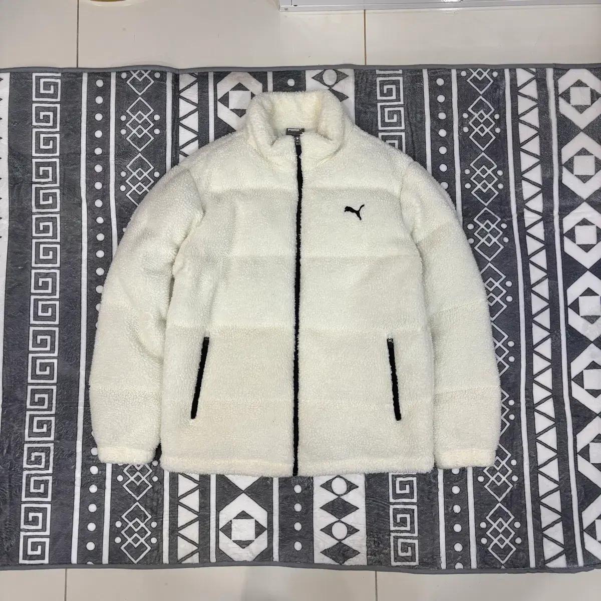 PUMA 푸마 플리스 덕다운 패딩 M(np364 점퍼 자켓 후리스