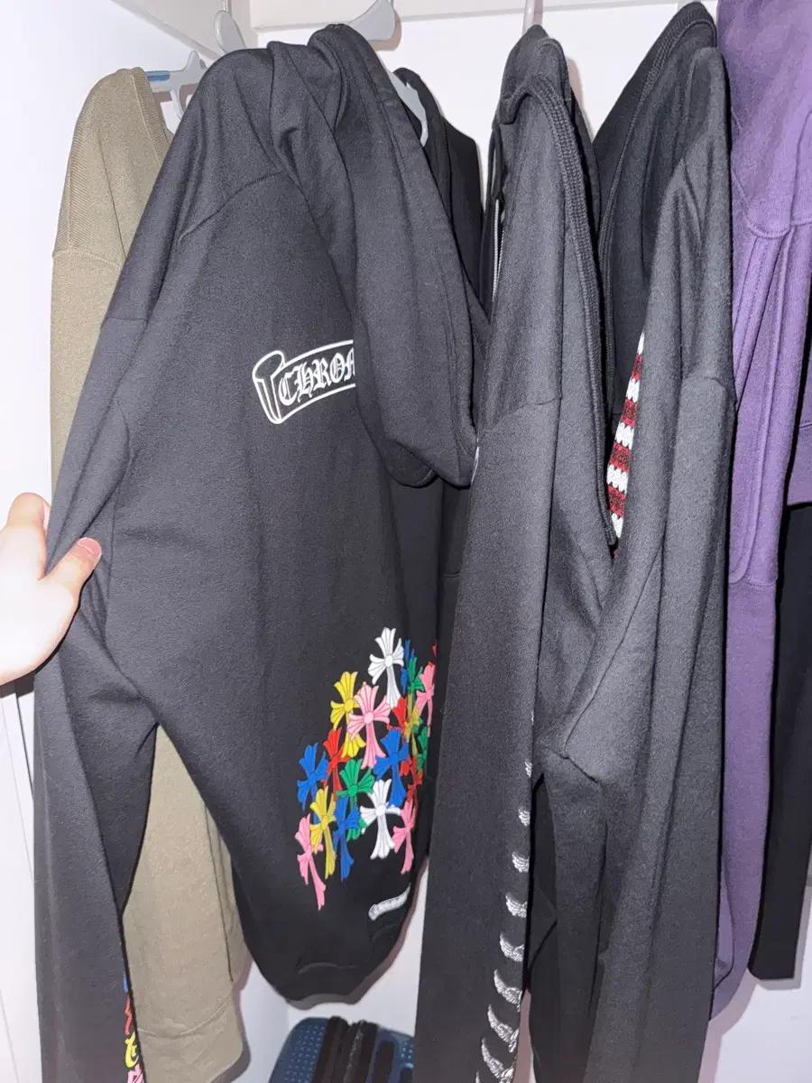 크롬하츠 멀티크로스 후드집업 XL