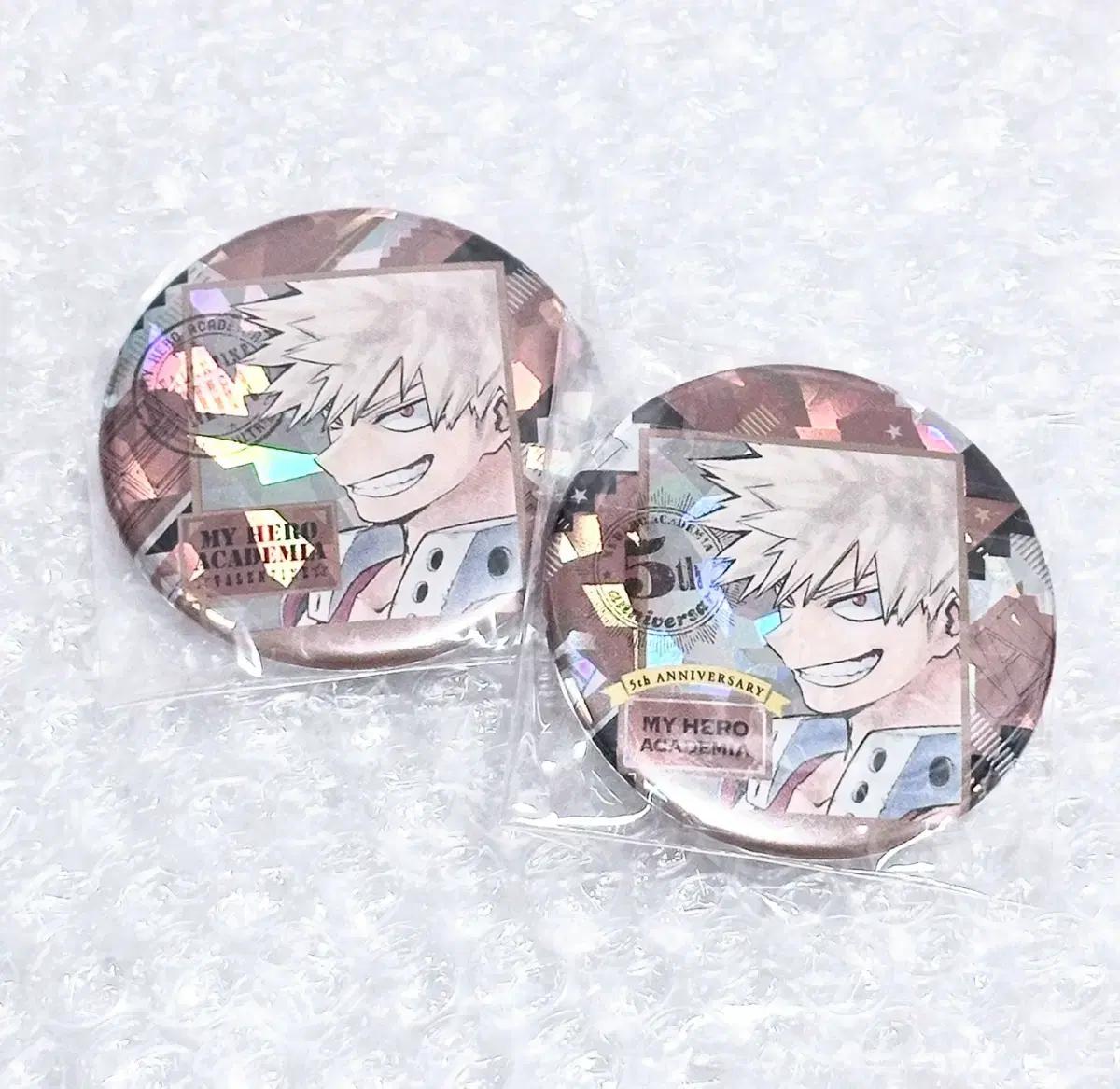 히로아카 바쿠고 카츠키 점프샵 한정 5주년 발렌타인 캔뱃디