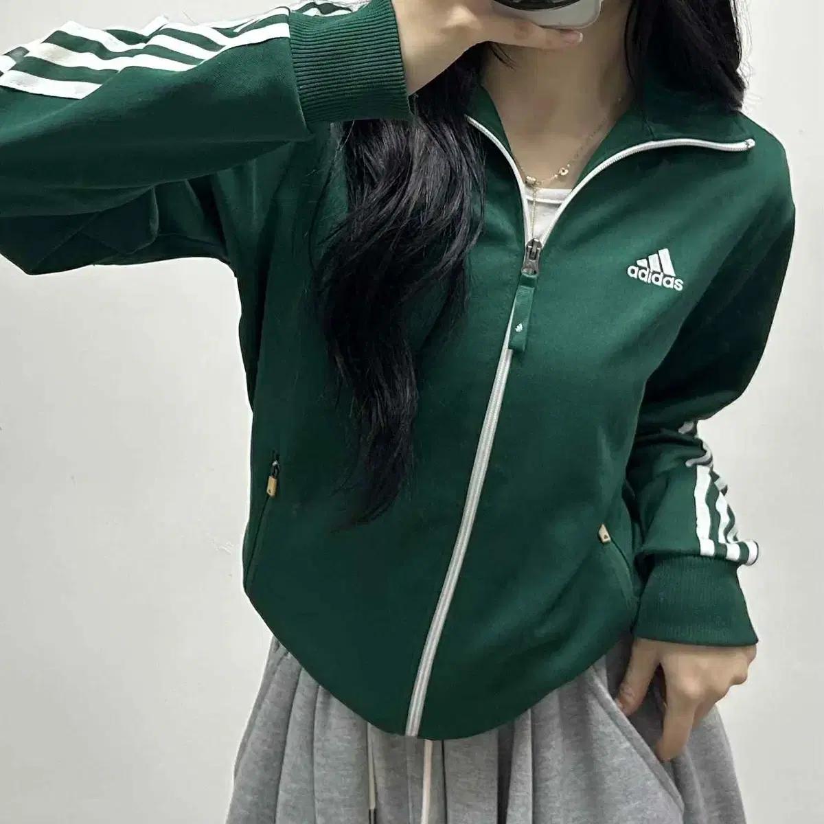 아디다스 초록 마샬아츠 대장급 트랙탑 희귀져지(95)