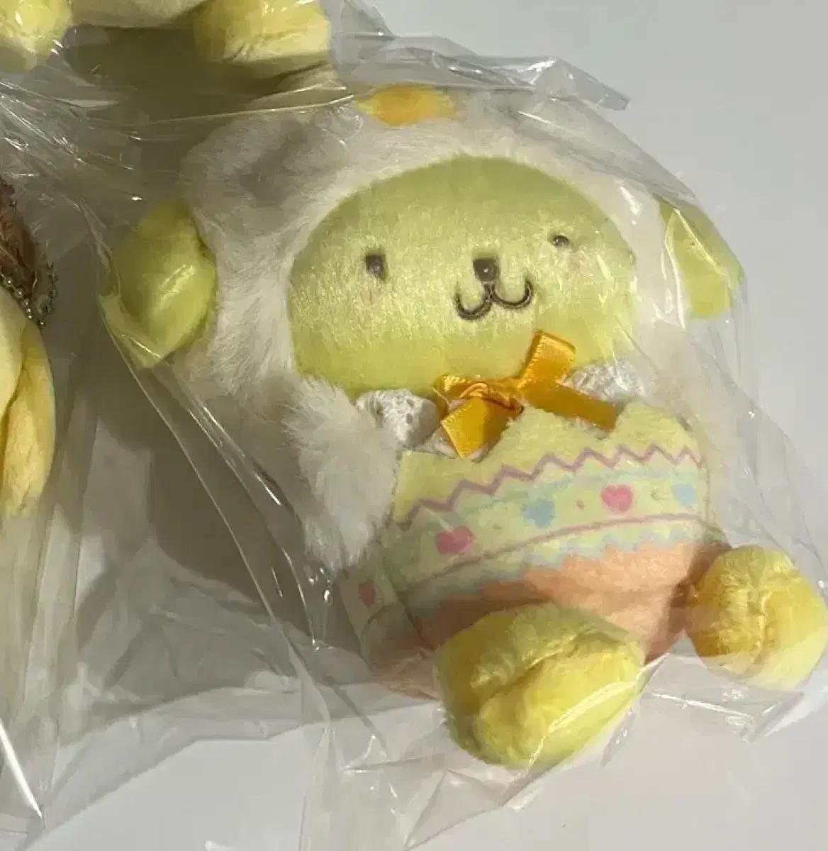 산리오 폼폼푸린 인형 마스코트 이스터 부활절