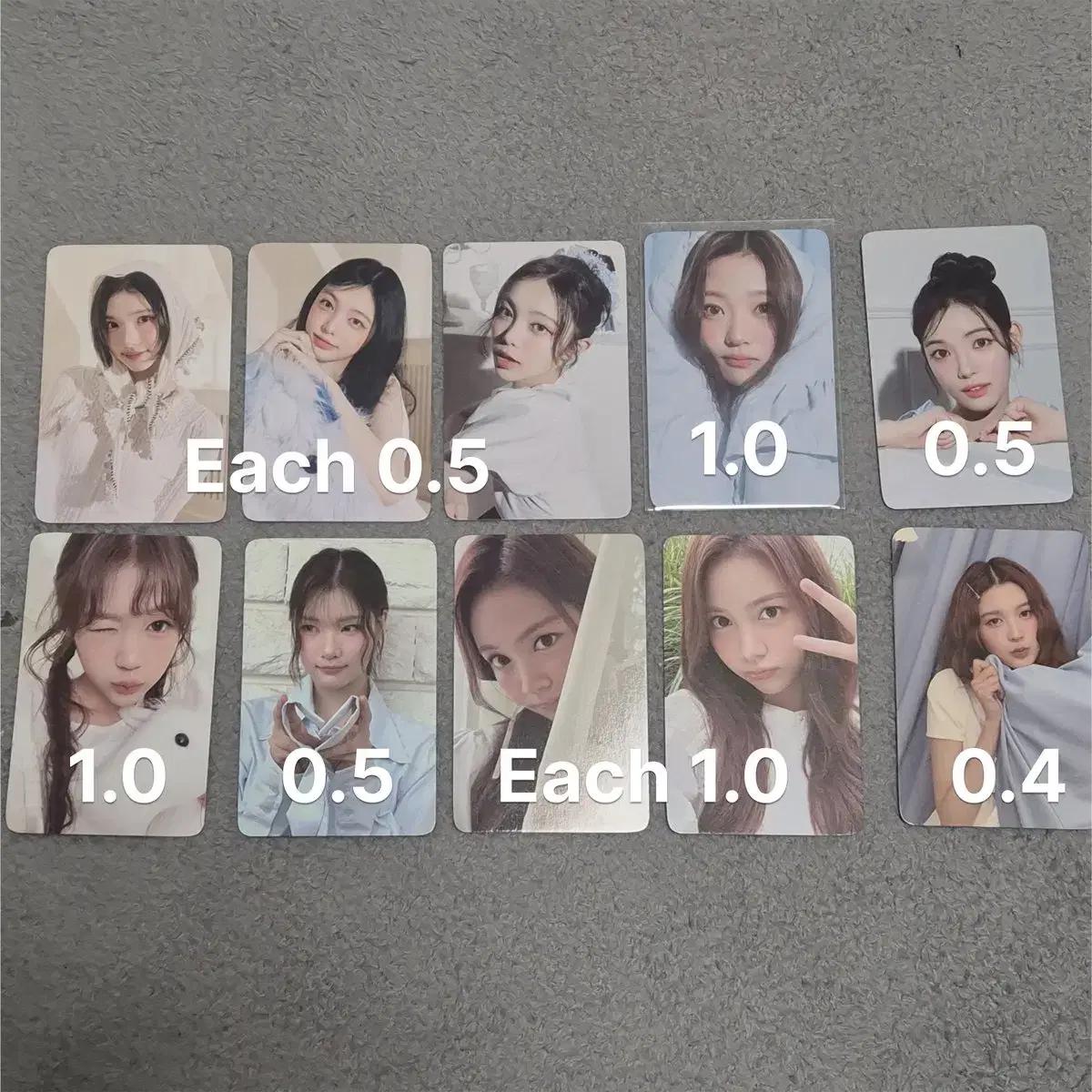 하투하 하츠투하츠 h2h hearts2hearts 트레카 시그 시즌그리팅