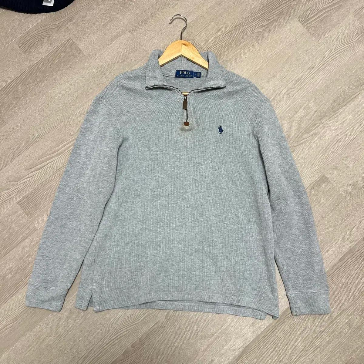 [M]폴로 랄프로렌 반집업 니트