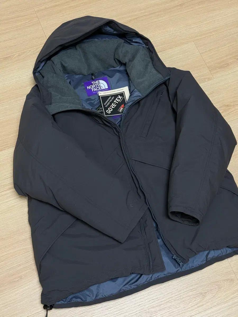(새제품, m)노스페이스 퍼플라벨 고어텍스 필드 다운