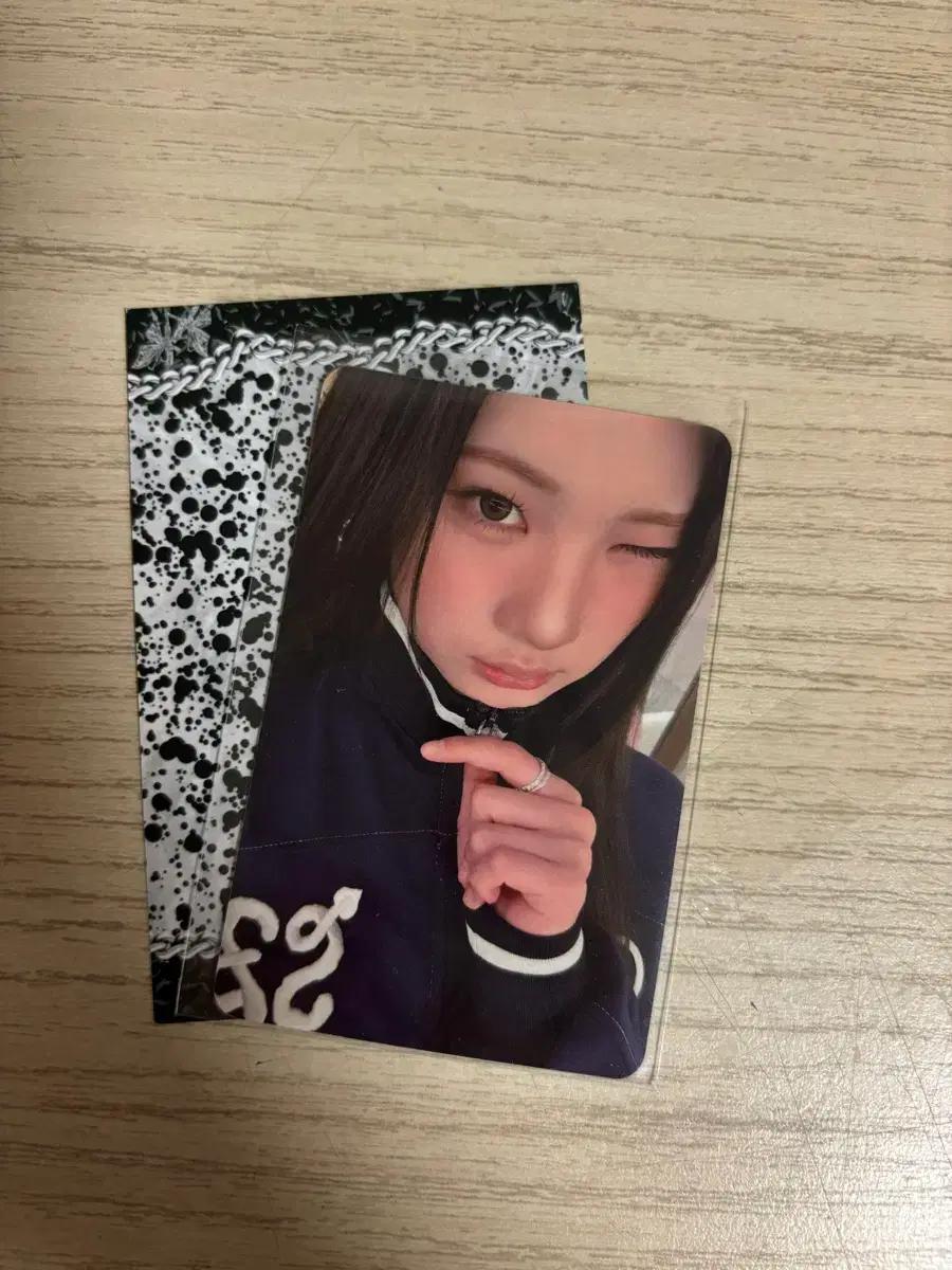 하츠투하츠 미니레코드 주은 포카 미공포 포커스