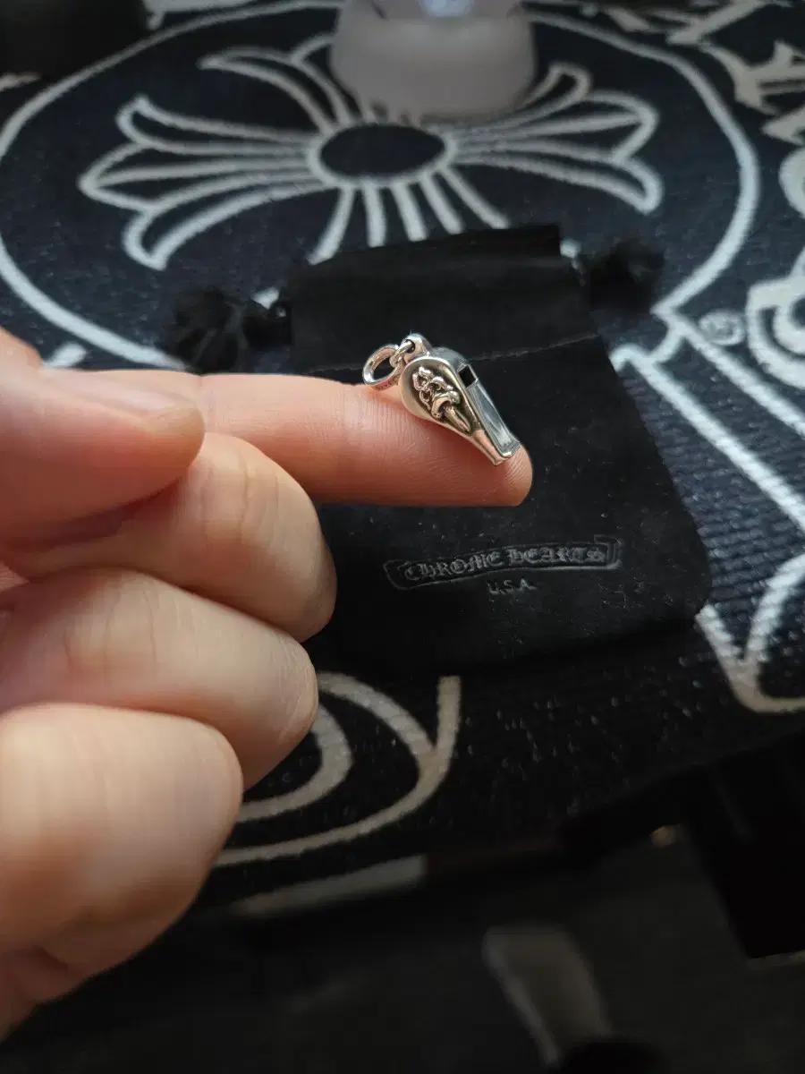 크롬하츠 대거 휘슬 펜던트X크롬하츠 볼체인