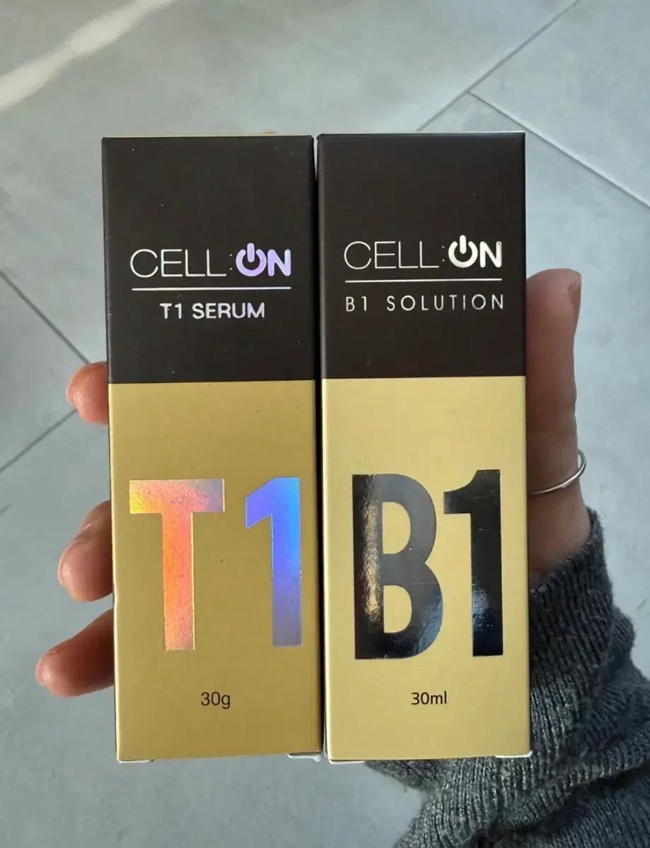 [미개봉 새상품]셀온 T1 세럼 & B1 솔루션 30g 새상품