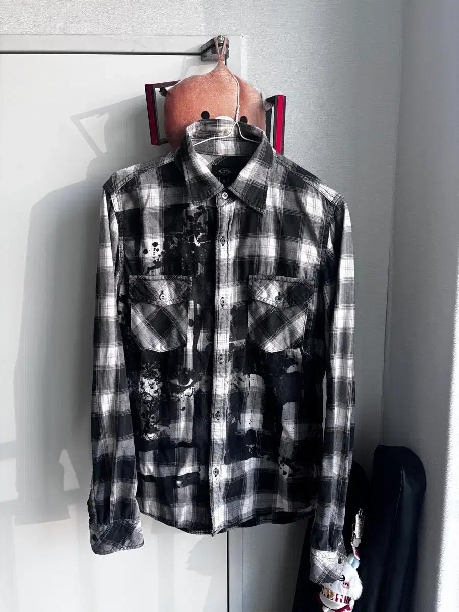 Hysteric Glamour 히스테릭글래머 펑크 체크셔츠