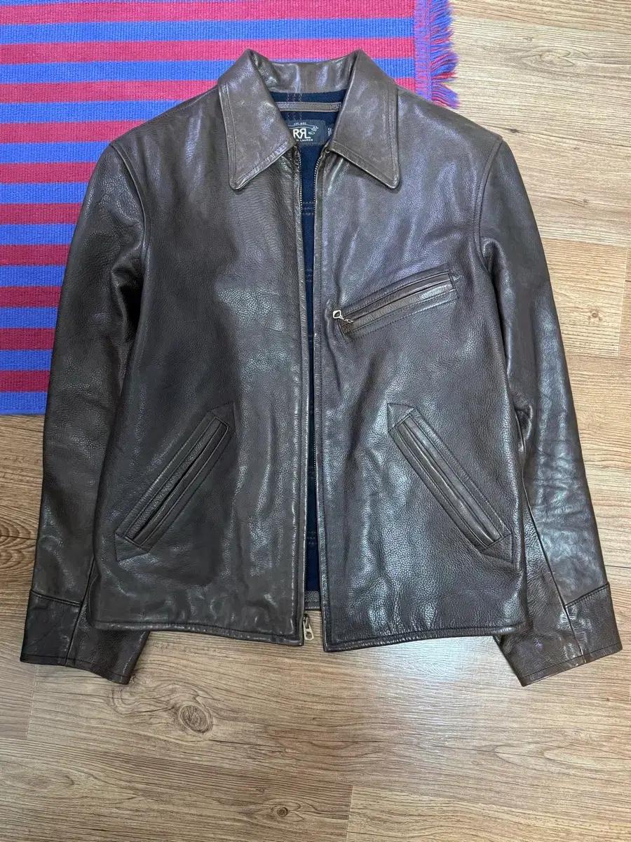 더블알엘 가죽 자켓 rrl