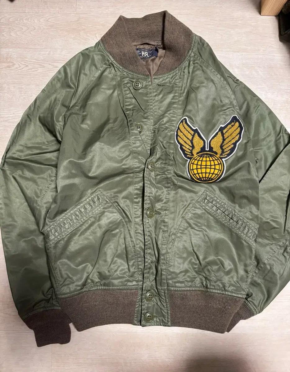 더블알엘 rrl 바시티 자켓