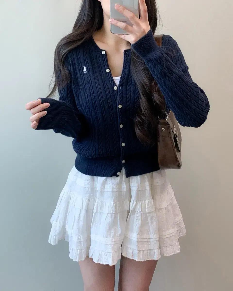폴로 가디건