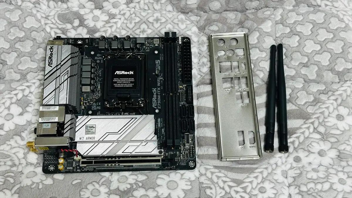asrock Z790m-itx wifi ddr5 판매 보증기간남음
