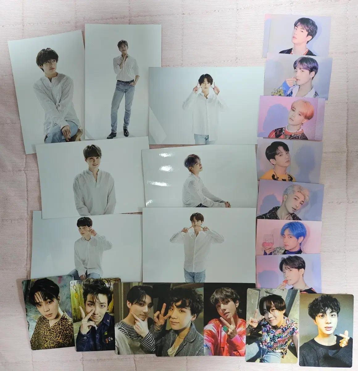 방탄 BTS 팝업포카, 아미밤포카, 인화사진 일괄 판매