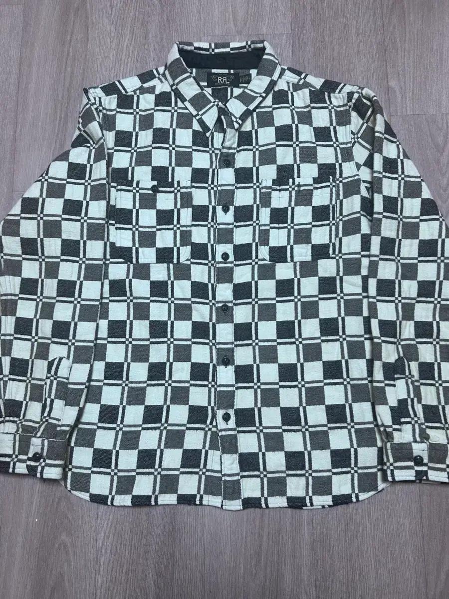 RRL 플레드 체크 셔츠 L
