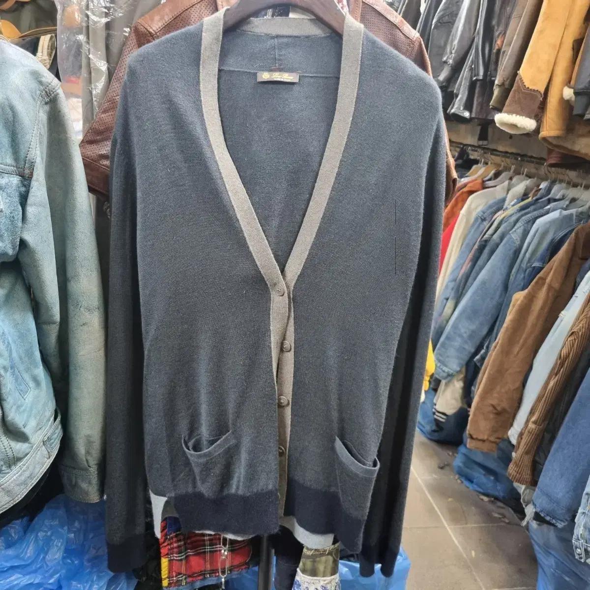 로로피아나 캐시미어 가디건