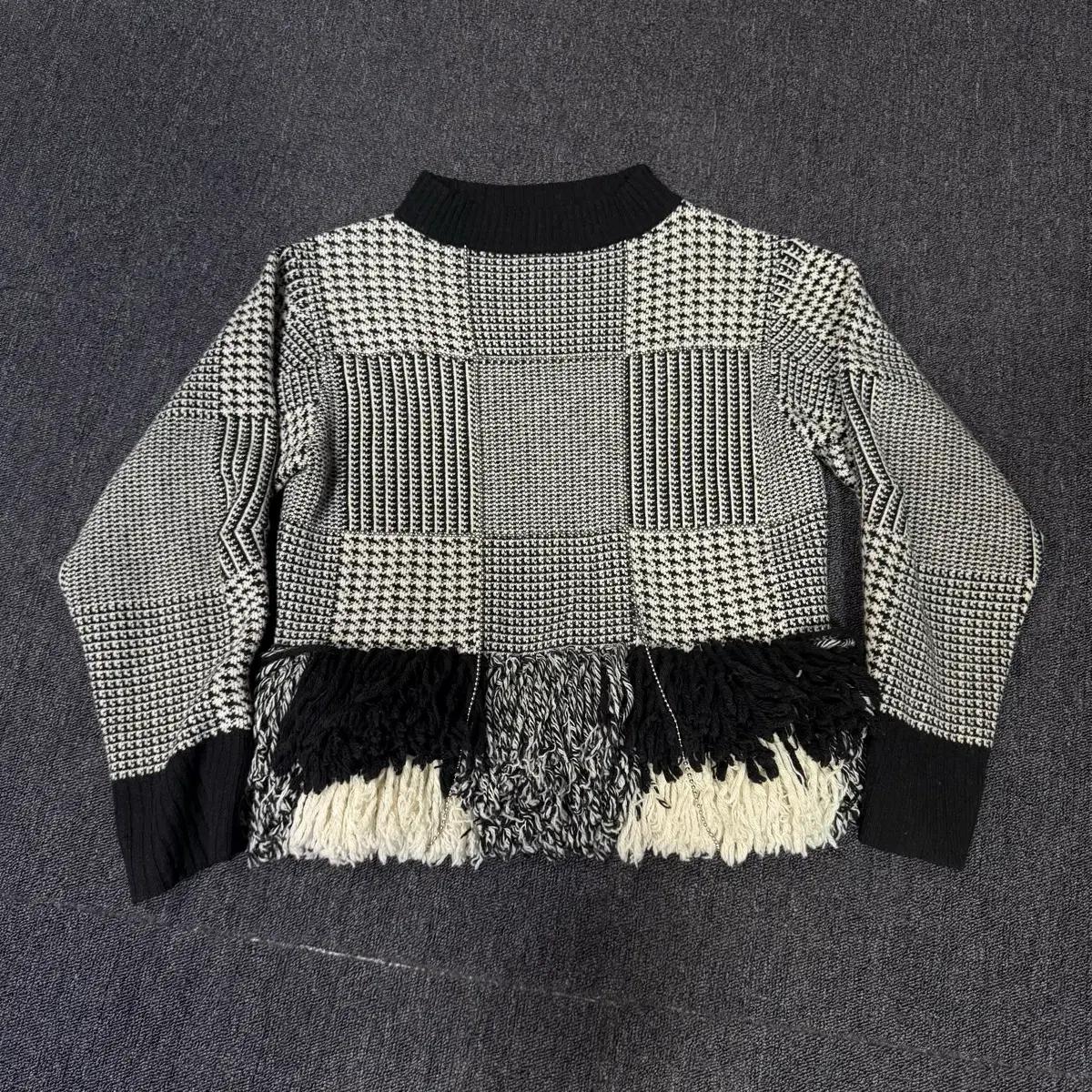Sacai 사카이 디테일 울 니트