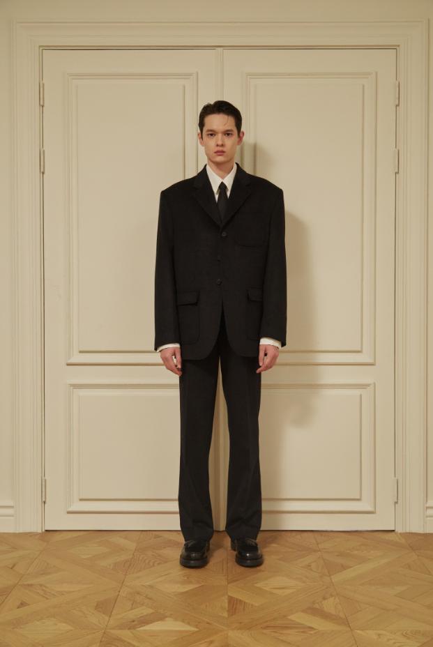 [L] STU 캐시미어 블레이저