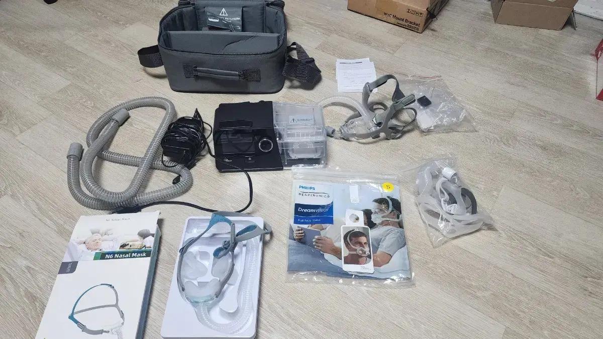 25년 구매 BMC 양압기  g3 + 마스크 3종 풀세트